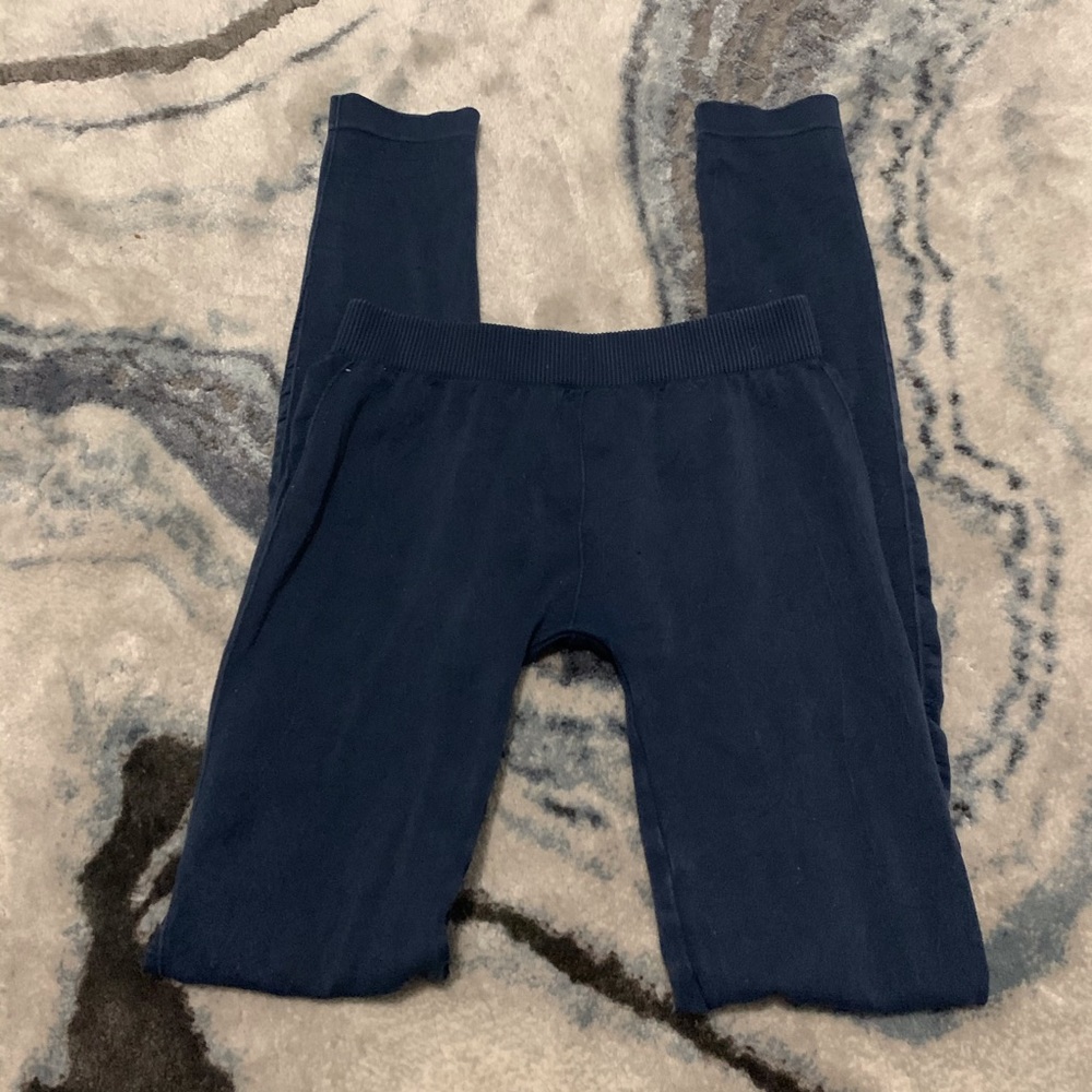 Dark blue jeggings